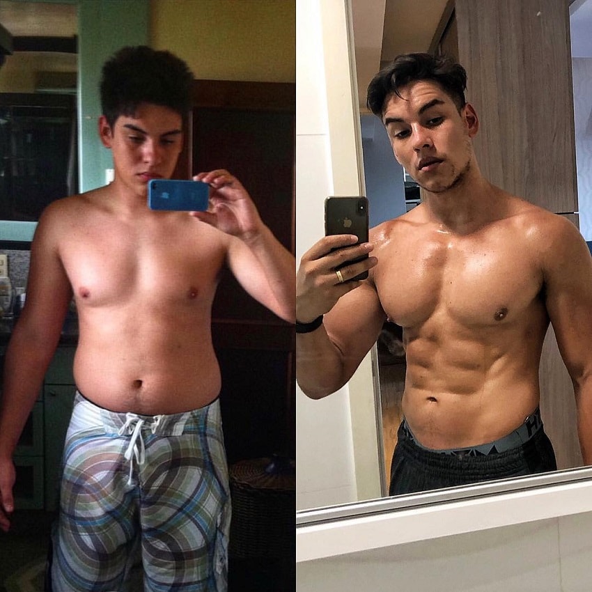 Transformación fitness Gabriel Arones